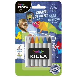 Kidea sada barev na obličej 6 ks