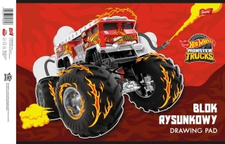 Kreslící blok Hot Wheels