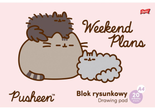 Kreslící blok kočička Pusheen