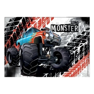 Plastová složka psaníčko A4 Monster Truck