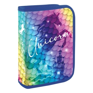 Školní jednopatrový penál bez výbavy Unicorn