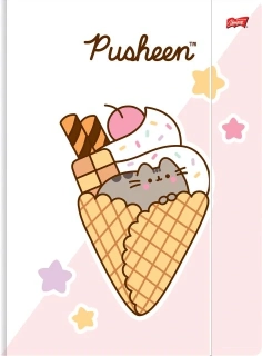 Spisová složka - desky na sešity A4 Pusheen