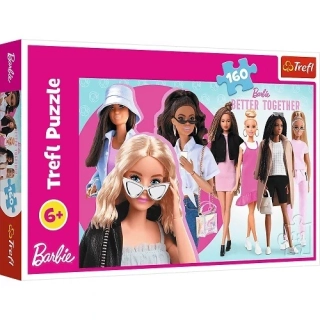Puzzle Barbie a její svět 160 dílků