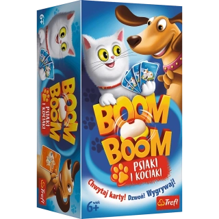 Společenská hra Boom Boom pejsci a kočky