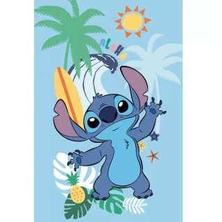 Fleecová deka Disney Stitch Summer