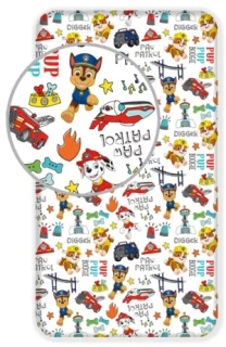 Prostěradlo Tlapková patrola