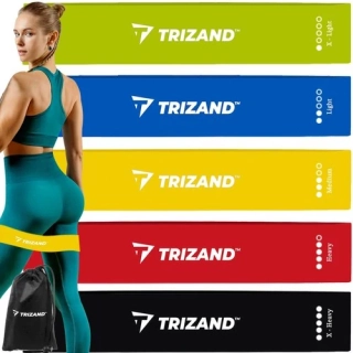 Trizand sada cvičebních pásů 5 kusů