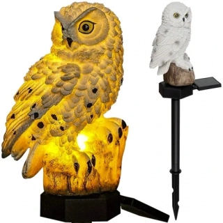 Gardlov solární zahradní lampa sova