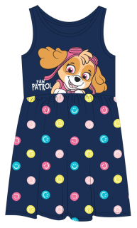Dívčí šaty Paw Patrol Skye tmavě modré