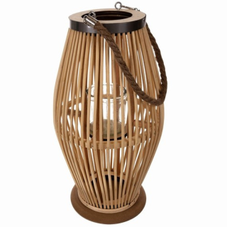 Gardlov bambusová ratanová lucerna 44cm