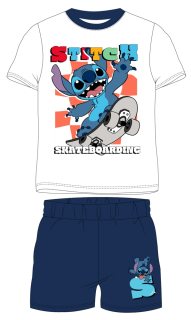 Chlapecké letní pyžamo Stitch modré