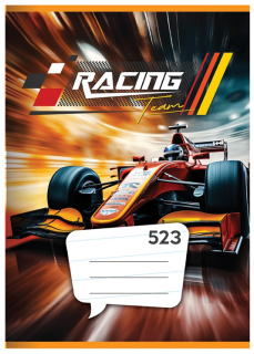 Školní sešit A5 523 formule Racing Team linkovaný