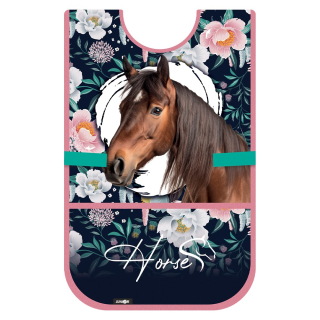 Zástěrka na malování s kapsami Horse kůň