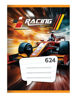 Školní sešit A6 624 formule Racing Team linkovaný