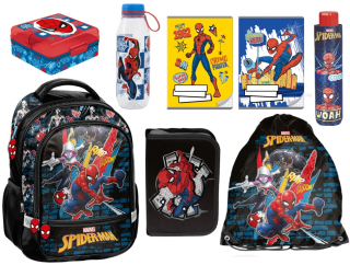 Paso zvýhodněná školní sada s batohem Spiderman 8 ks