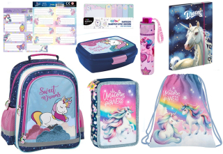 Zvýhodněná školní sada Unicorn jednorožec 9ks