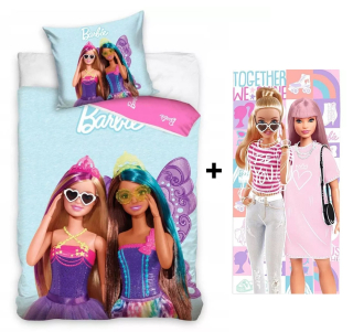 Sada Barbie povlečení a osuška