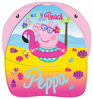 DÍVČÍ KŠILTOVKA PEPPA PIG světle růžová