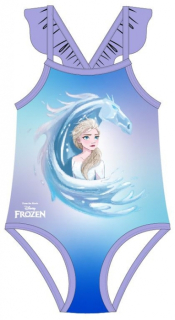 DÍVČÍ PLAVKY VCELKU DISNEY FROZEN 2 fialové
