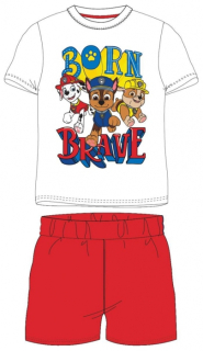 CHLAPECKÉ LETNÍ PYŽAMO PAW PATROL červené