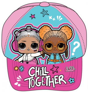 DÍVČÍ KŠILTOVKA LOL SURPRISE světle růžová