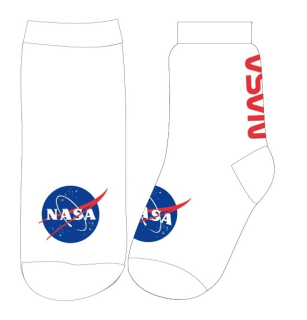 CHLAPECKÉ/PÁNSKÉ PONOŽKY NASA bílé