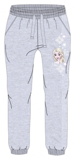 DÍVČÍ TEPLÁKY DISNEY FROZEN ELSA šedé