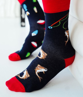 PÁNSKÉ TRENDY PONOŽKY RYBÁŘ