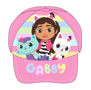 Dívčí kšiltovka Gabby´s Dollhouse růžová
